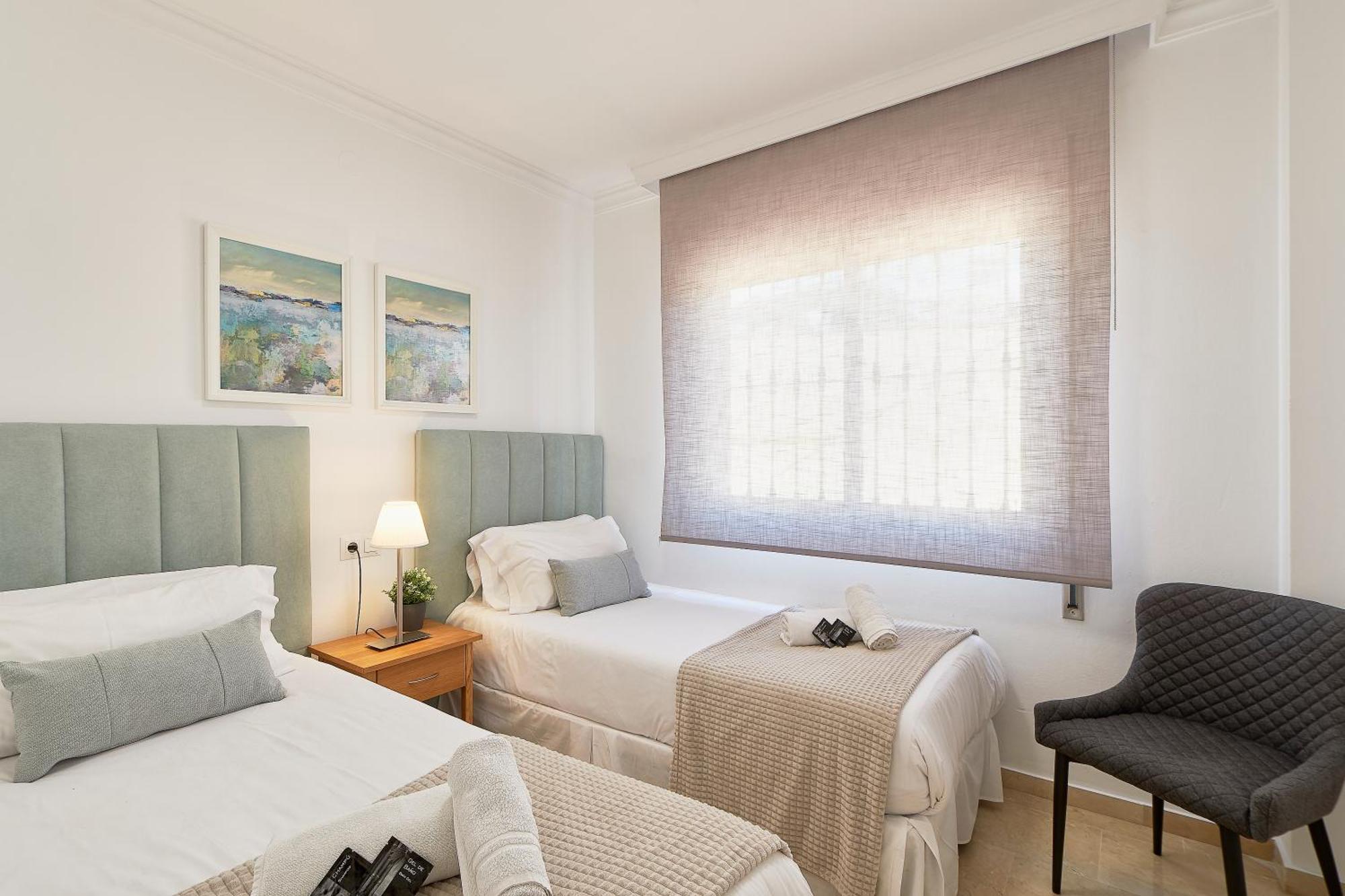 Apartamento Marina Xi Moderno Con Vistas Al Mar Bbq Piscinas Pistas De Tenis El Faro
