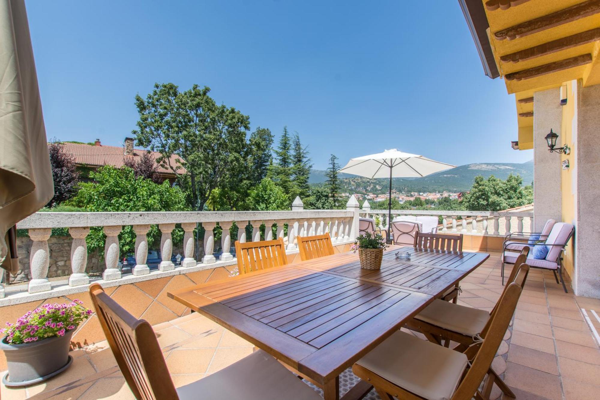 El Balcón De Siete Picos Сasa de vacaciones Cercedilla