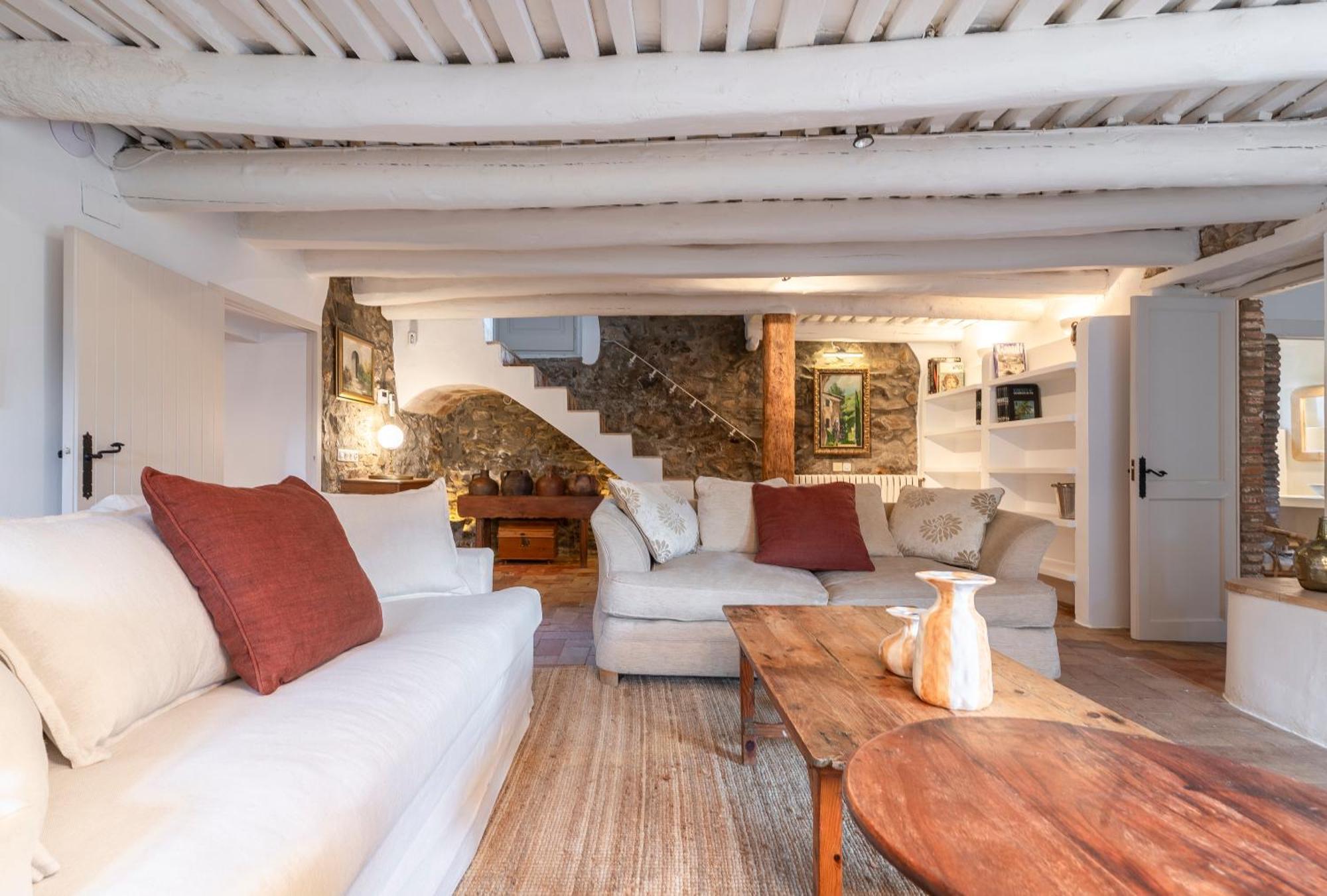 Casa El Moli De Burjats Con Piscina Y Chimenea Сasa de vacaciones Mont-ras (Montrás)