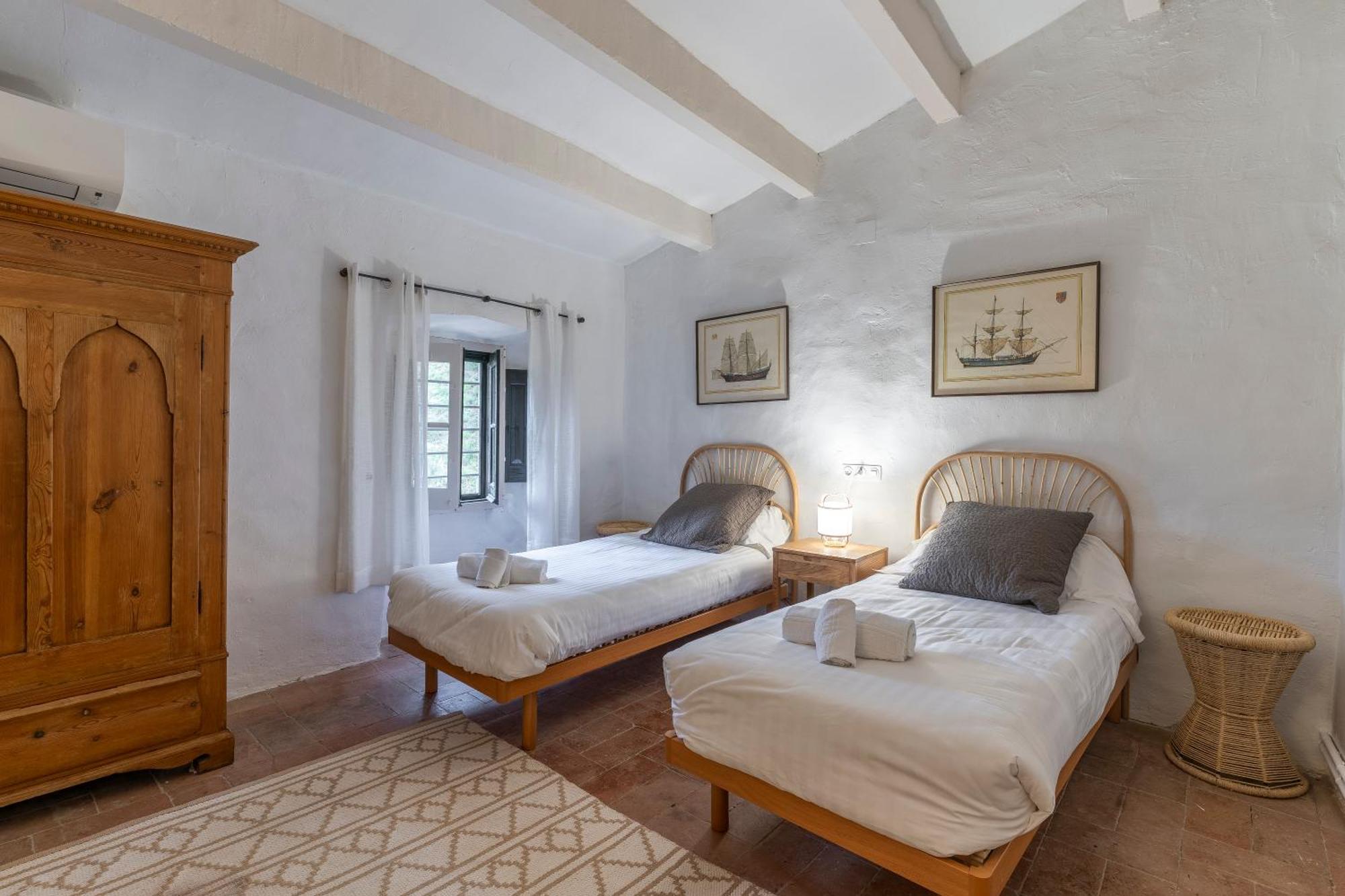 Casa El Moli De Burjats Con Piscina Y Chimenea Mont-ras (Montrás)
