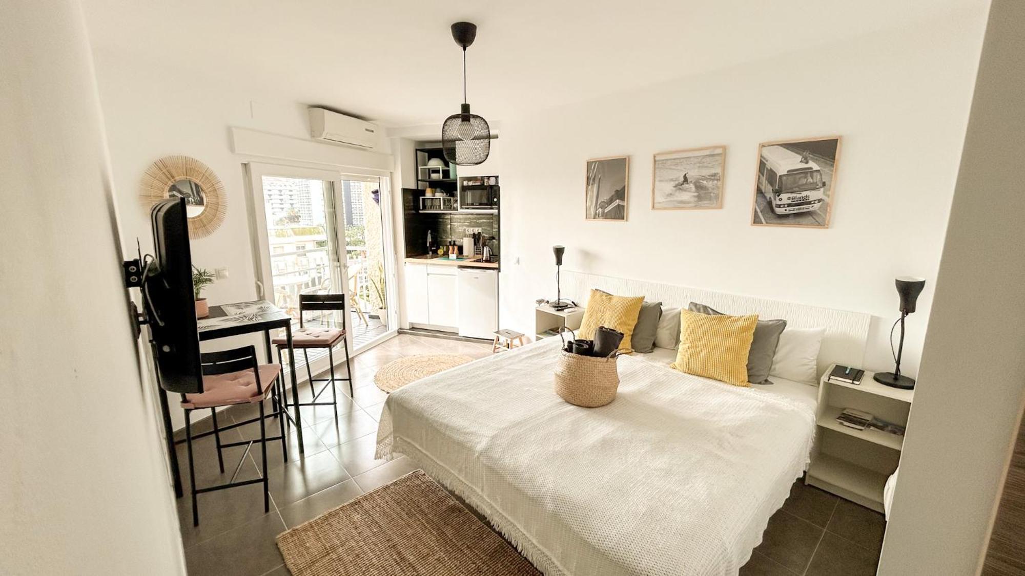 Vistas Al Mar A 1 Min De Playa Con Parkig Gratis Apartamento