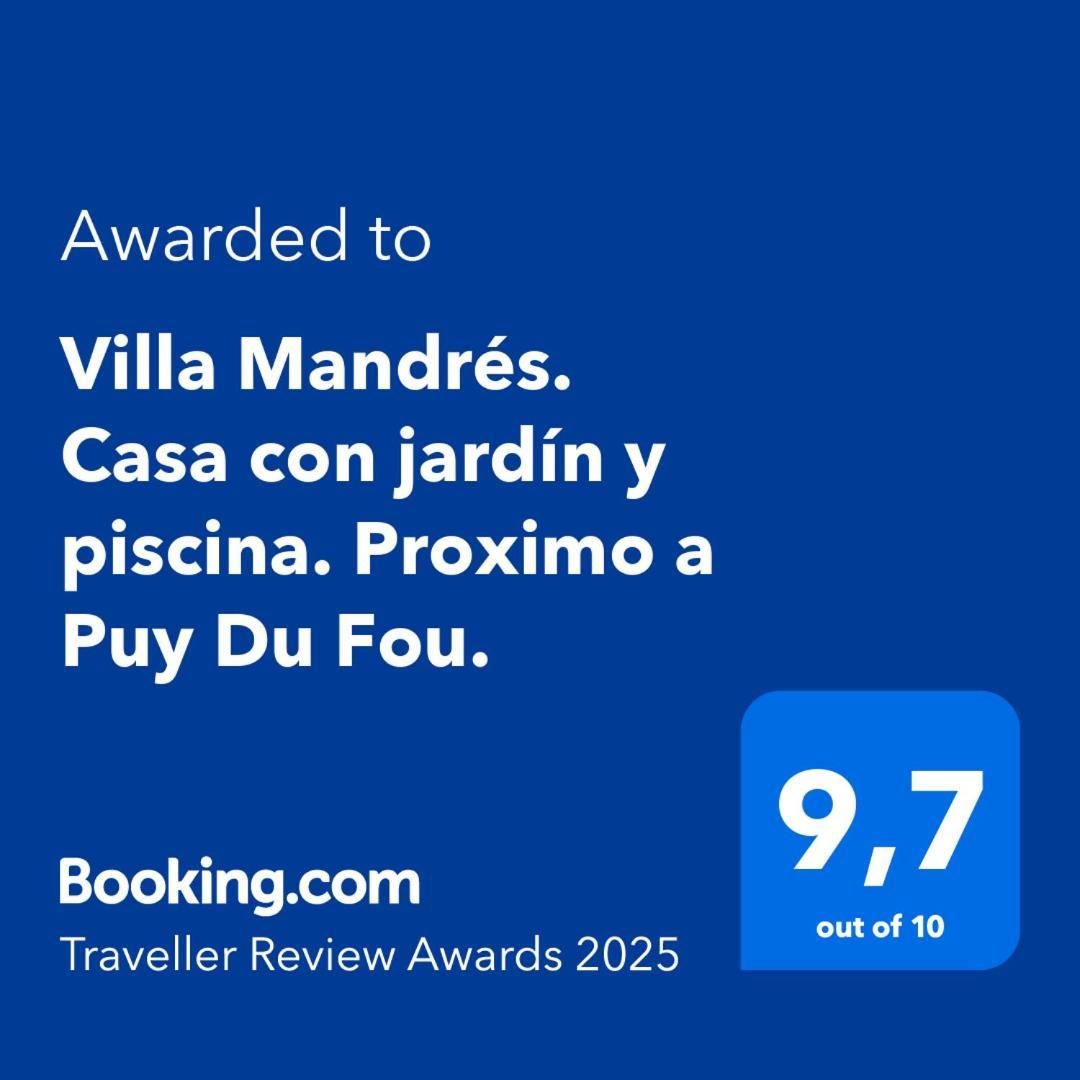 Apartamento Mandres. Casa Con Jardin Y Piscina. Proximo A Puy Du Fou.