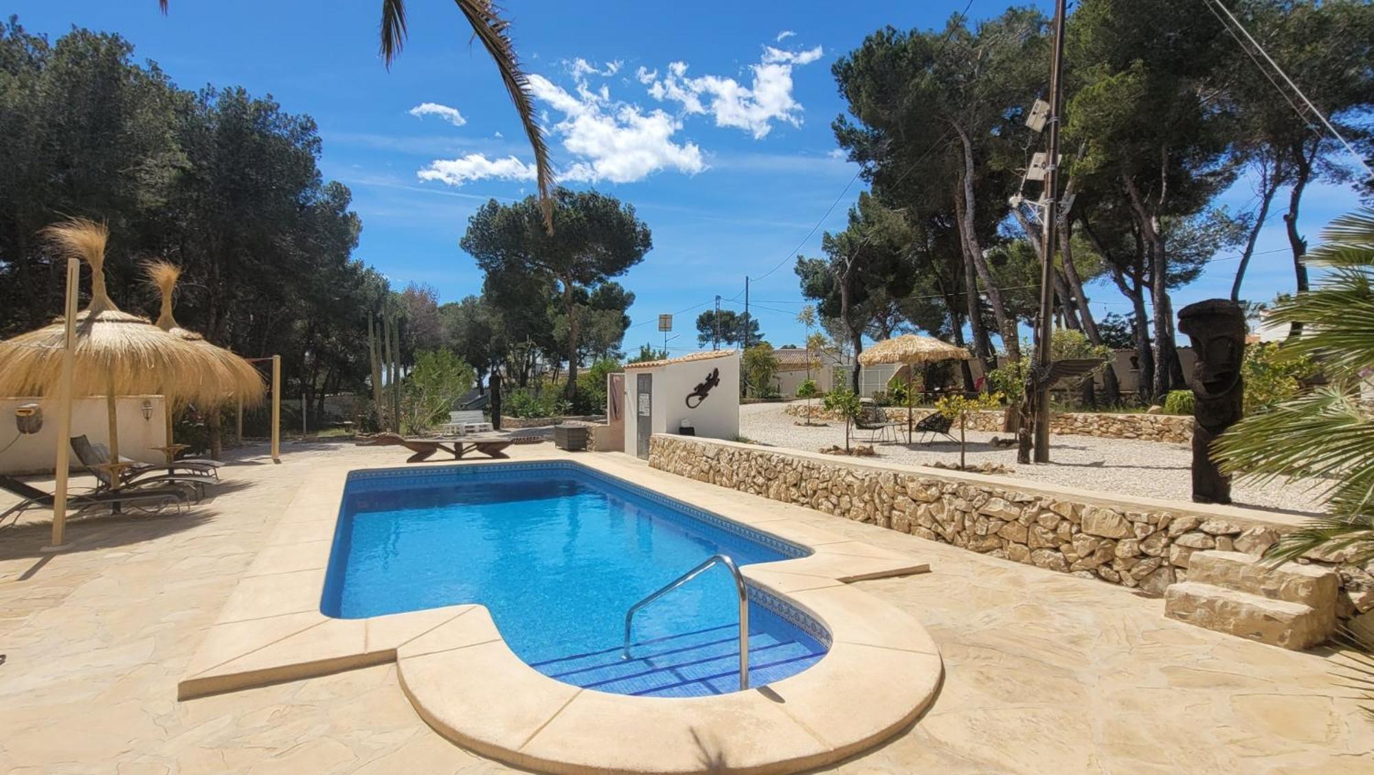 Casa Caledonia - Dans Avec Jardin Arbore Et Piscine A 500 M De La Benissa