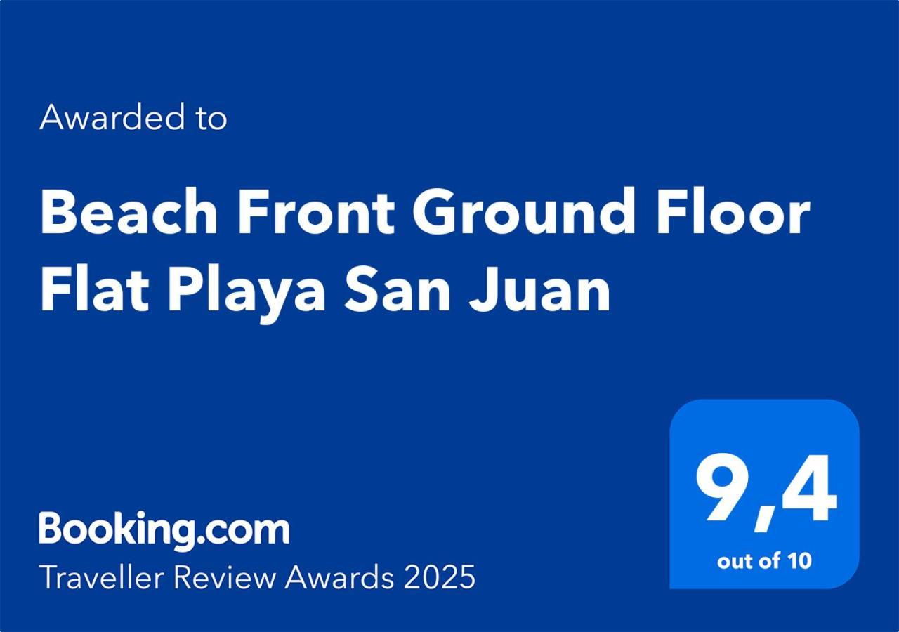 Front Ground Floor Flat Playa San Juan Apartamento El Campello