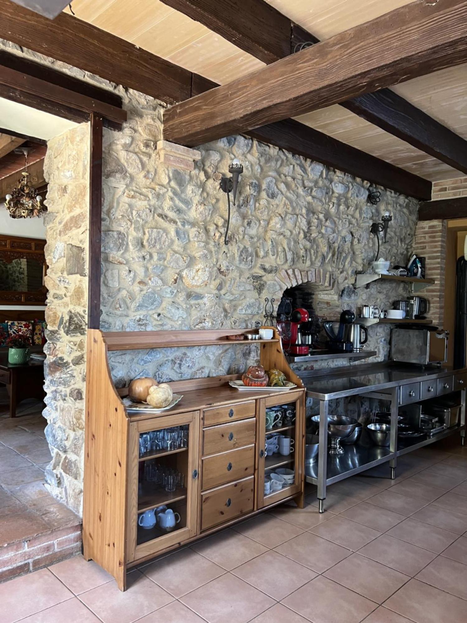 Casa Mas Molines Con Piscina Jacuzzi Y Barbacoas Chalet Mont-ras (Montrás)