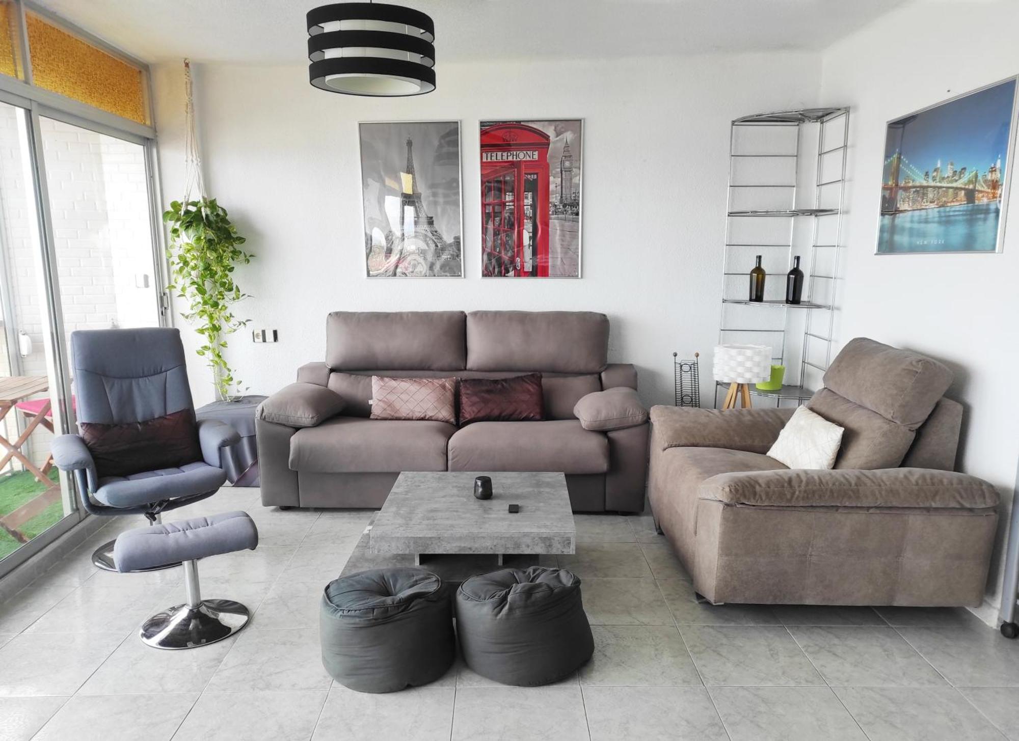 Terrace & Sea Views In Cullera Apartment