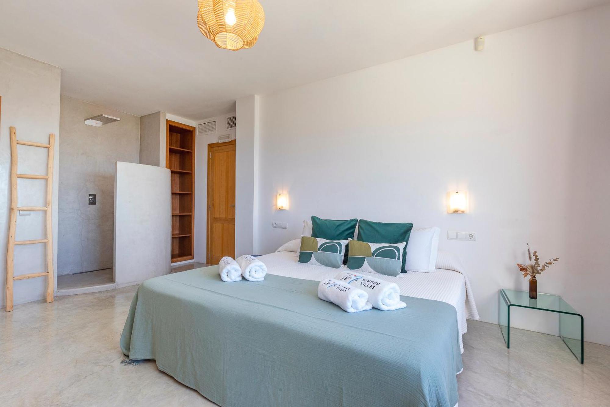 Villa In Cala Salada Sleeps 14 San Antonio Abad