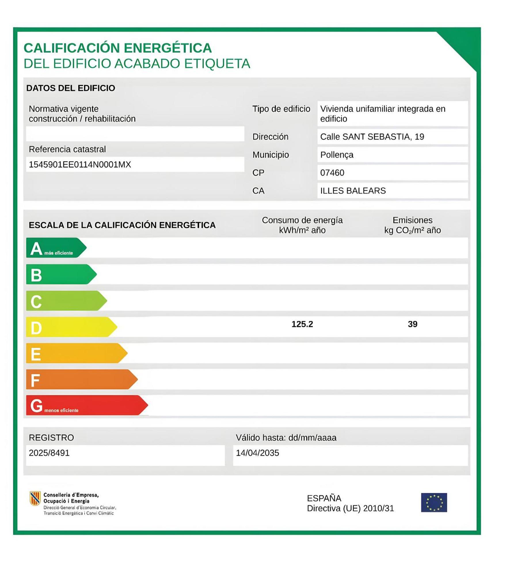 Сasa de vacaciones La Sastreria *