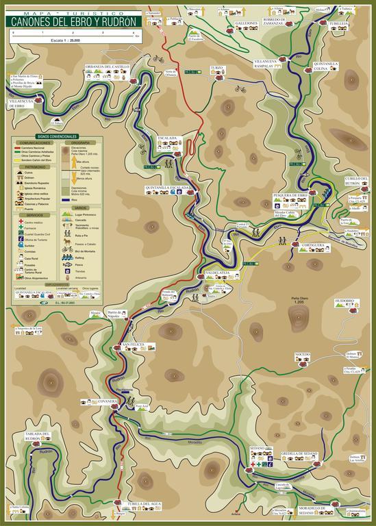 El Abrigano Del Canon Country house Pesquera de Ebro