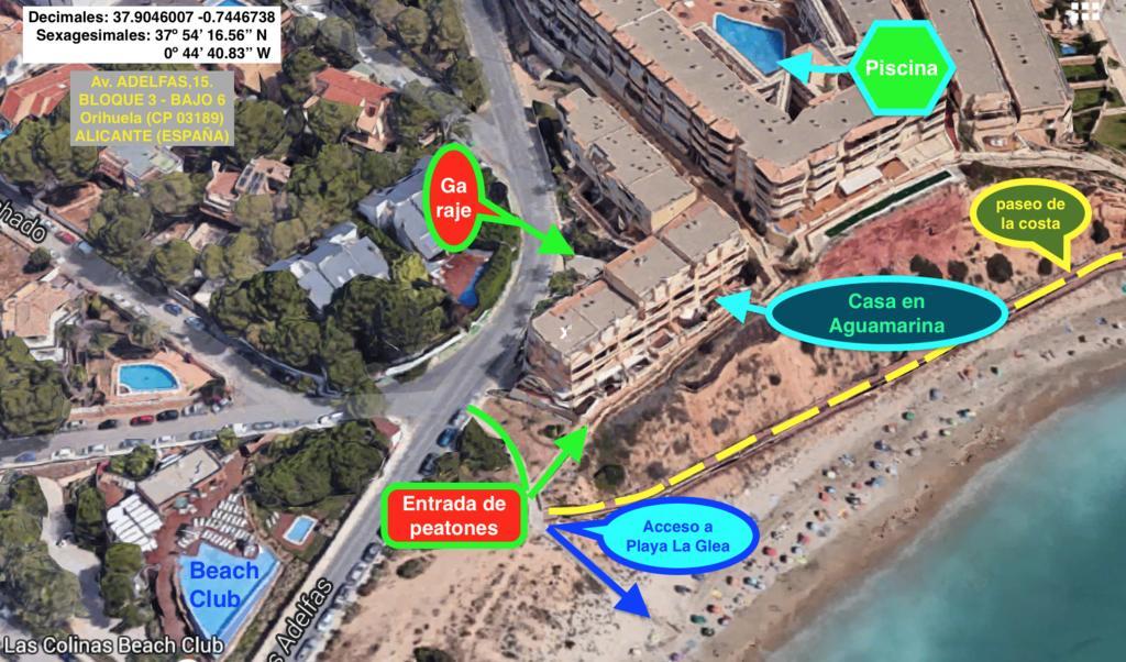 Сasa de vacaciones Precioso Duplex Frente Al Mar En Alicante Dehesa de Campoamor