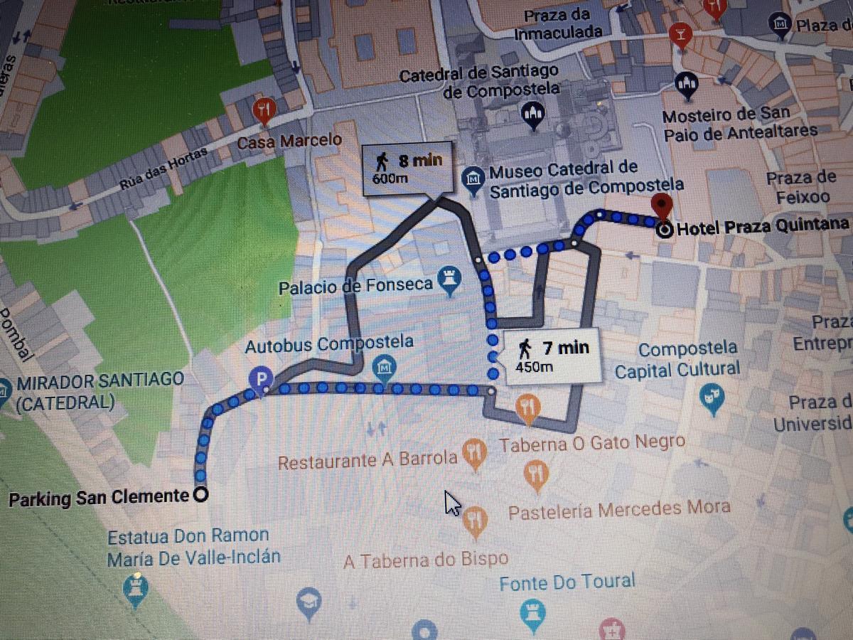 Hotel Praza Quintana Santiago de Compostela