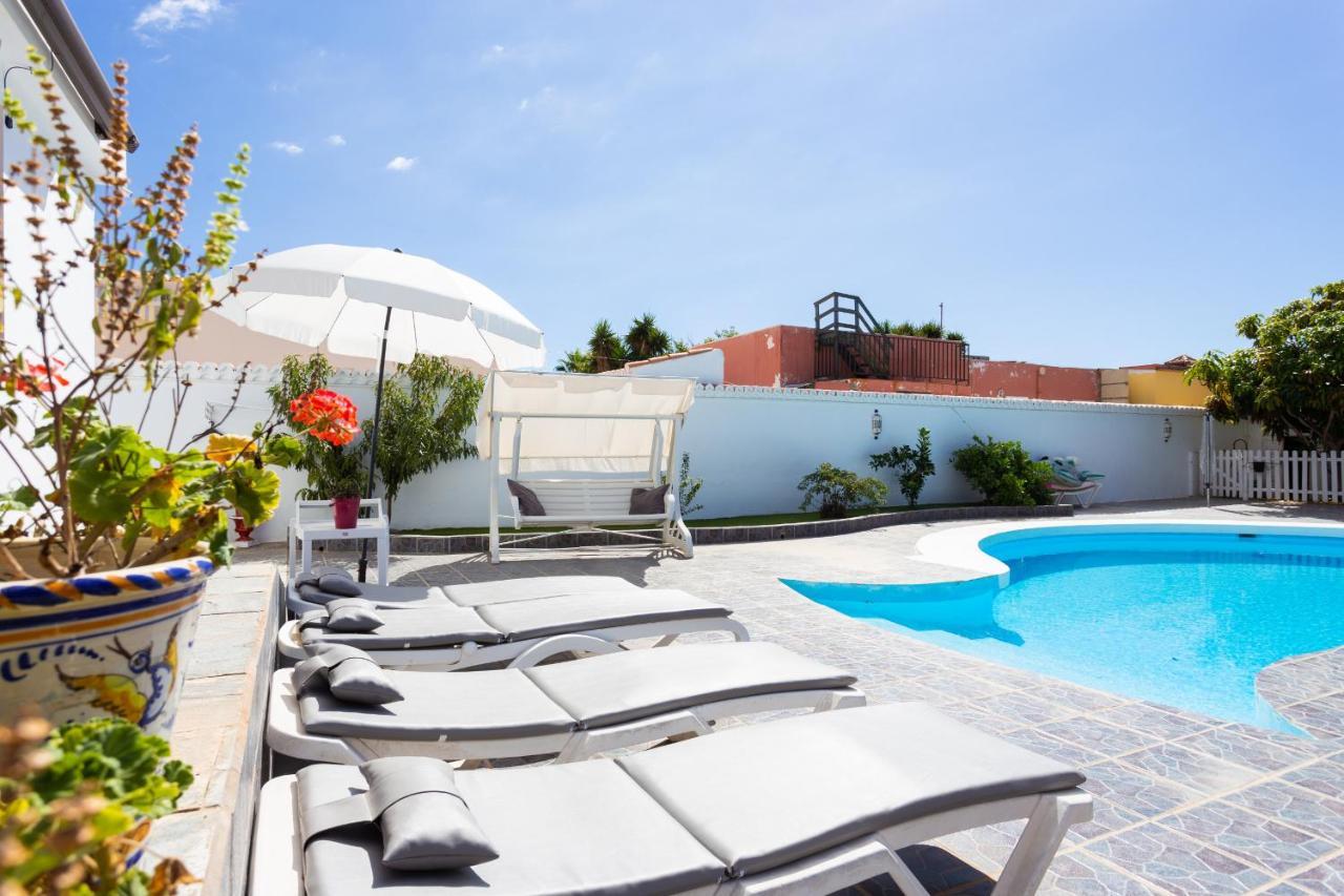 Сasa de vacaciones Palm Mar With Pool And Garden