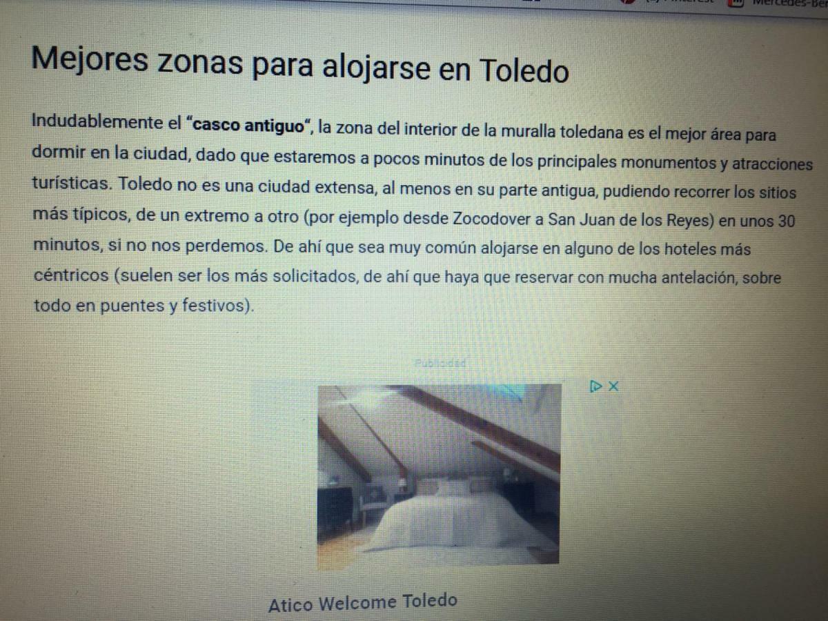 Atico Welcome Apartment Toledo