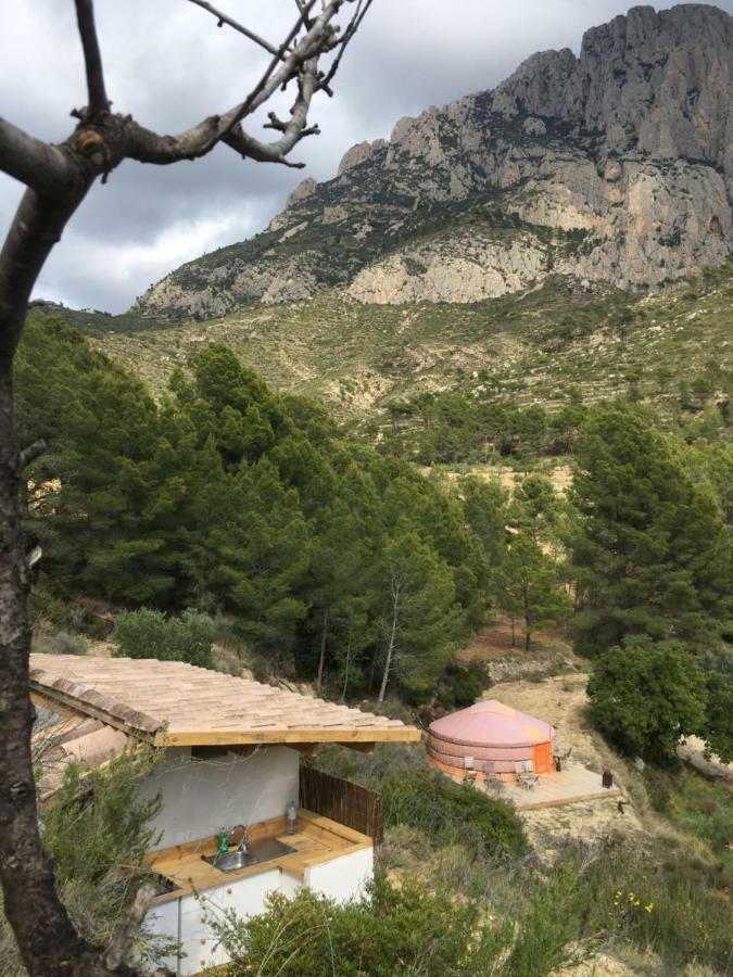 La Yurta Naranja Campo de lujo Finestrat