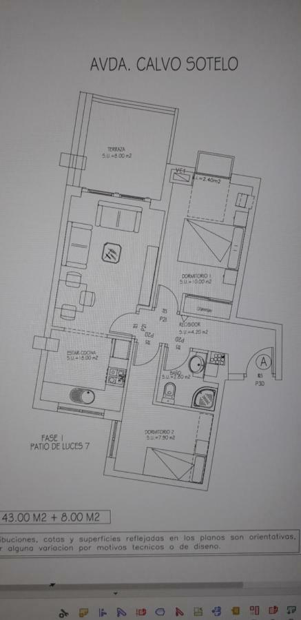Atico Centrico Con Piscina Comunitaria Apartment Ribadeo