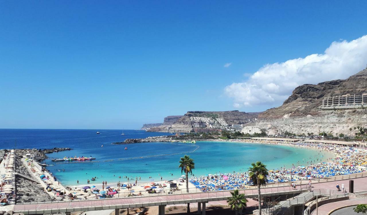 Apt With Sea View And Large Swimming Pool Apartamento Amadores