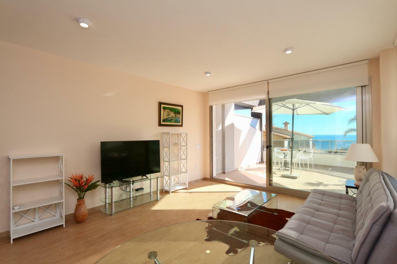 Melior Precioso Y Acogedor Apartamento En Primera Linea Calpe