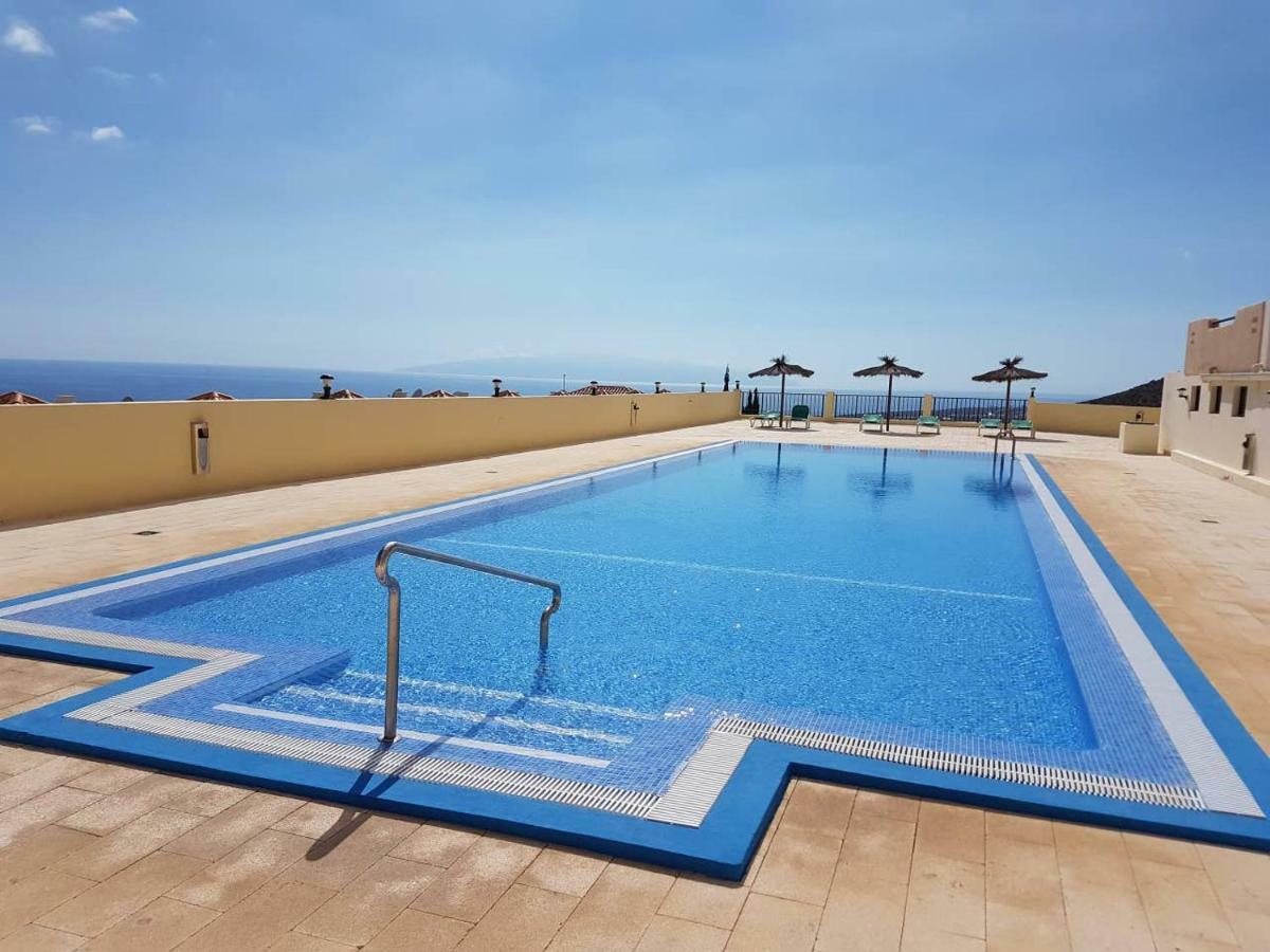 Сasa de vacaciones Roque Del Conde 3 With Fantastic Sea View, Terrace, Pool, Wifi, Sat-tv, Garage Costa Adeje (Tenerife)