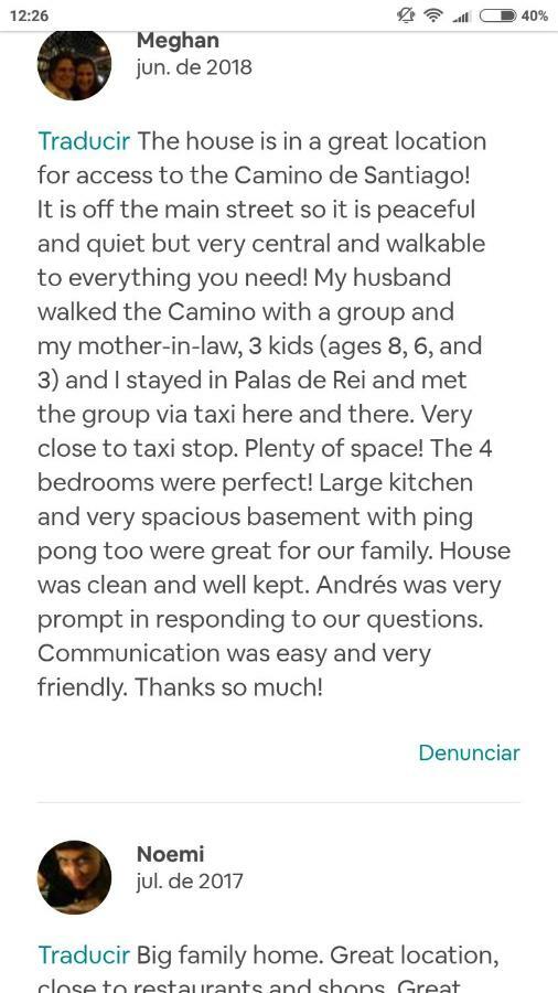 Сasa de vacaciones Preciosa Casa De 4 En Pleno Corazón Del Camino De Santiago! Palas de Rei