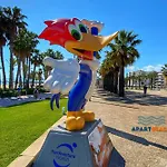 ApartBeach GOLDEN Deluxe I Climatizado Parking Junto Playa