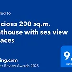 Spacious 200 Sq.M. Penthouse With Sea View Terraces