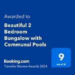 Beautiful 2 Bedroom Bungalow With Communal Pools