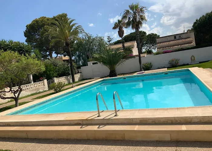 Los Albatros chalet con piscina