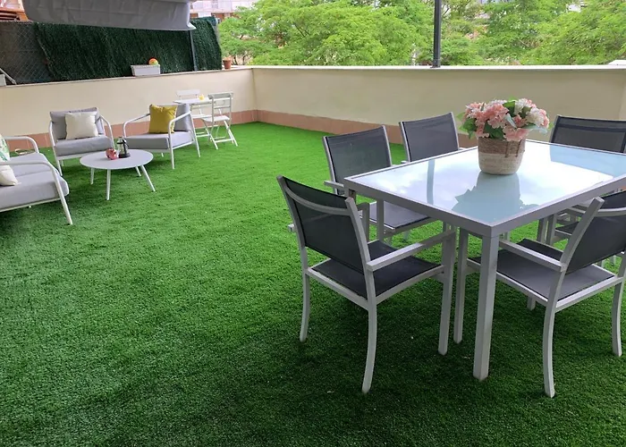 Espectacular Piso Con Fascinante Terraza Near Barcelona