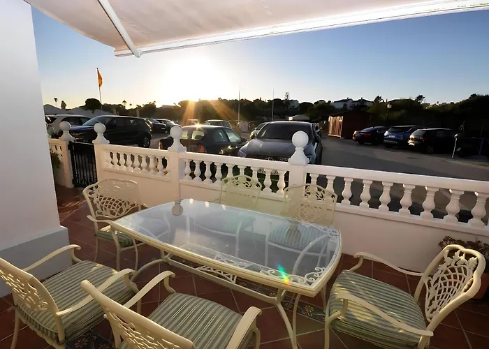 Apartamento en puerto sherry junto a la playa con vistas