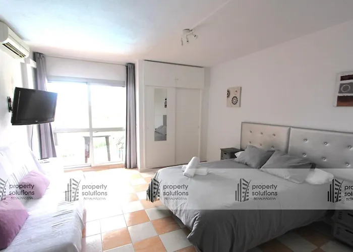 427 Estudio en Júpiter Apartamentos - Vista a la piscina, el mar y las montaña - Excelente conexión wifi