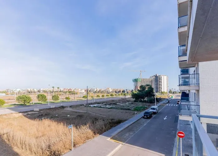 Modern Apartment: Moncofa Beachside Oasis