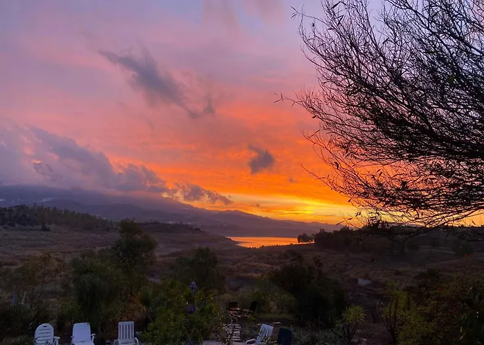 La Rustica En Vinuela, Piscina Privada