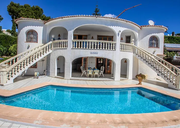 La Perla - Sea View Villa With Private Pool In Moraira