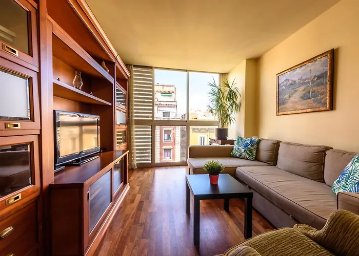 Ramblasrentals Stylish Bright 3Br New Catalan Flat 10M Ramblas - Parking - Wifi