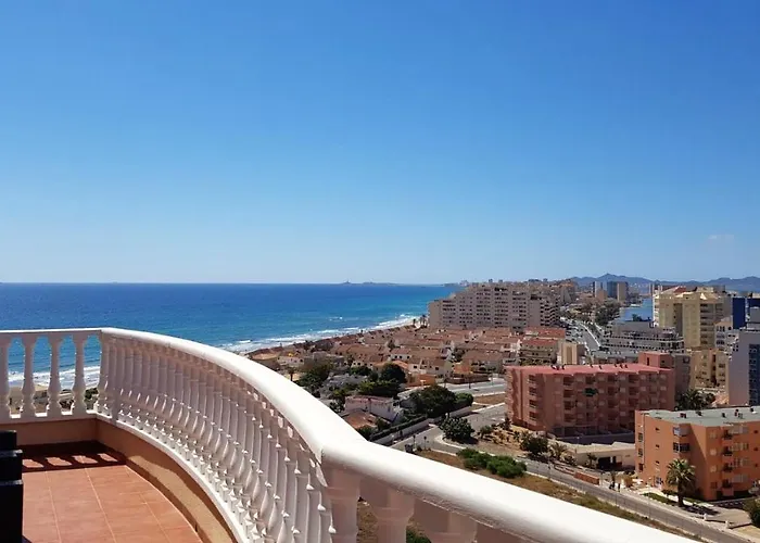 Top-Floor Duplex In La Manga, 90 Sqm Solarium, 360° View