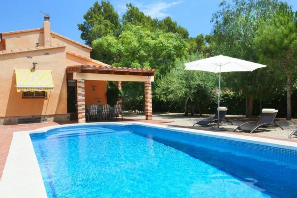 Villa Ame447 Con Piscina Privada 9x5m Y Jardin Vallado Les Tres Cales