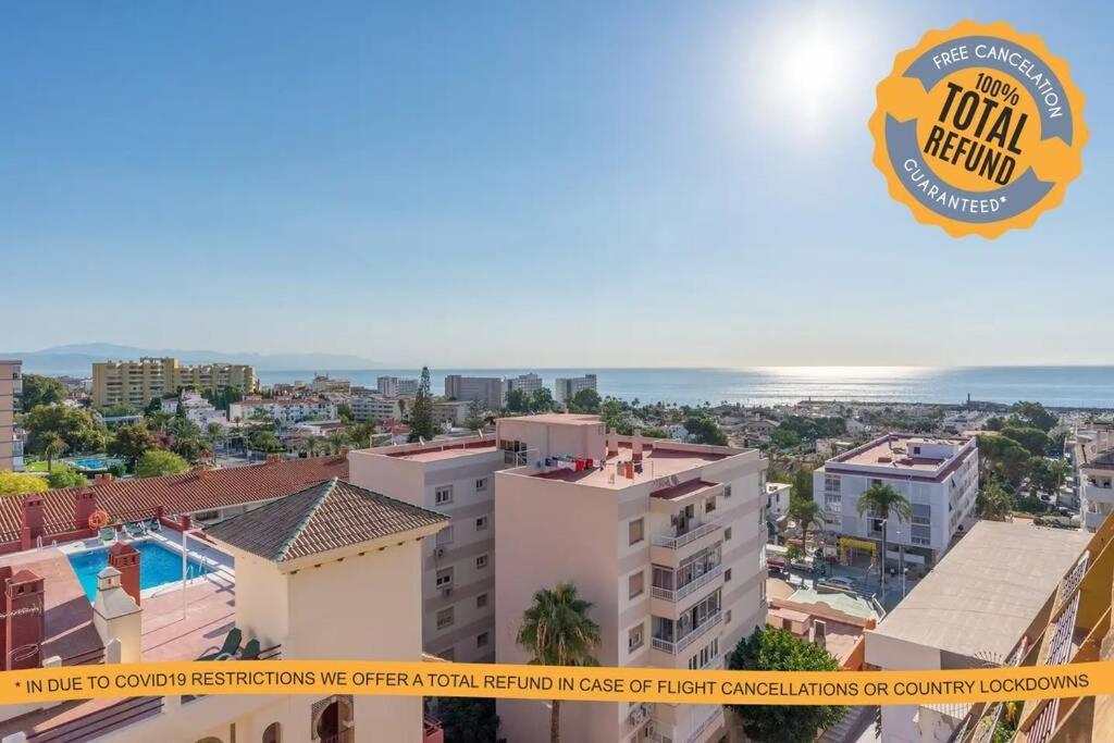 Sol - Increíble ático En Junto A Puerto Marina Con Piscina&garaje Benalmádena