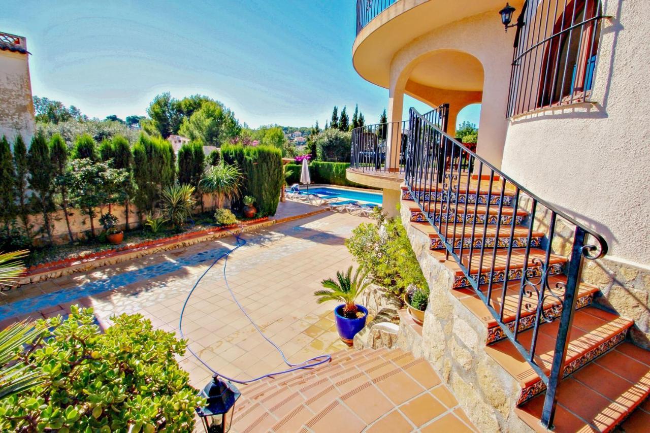 Emilia - With Ocean View And Private Pool In Villa Benissa