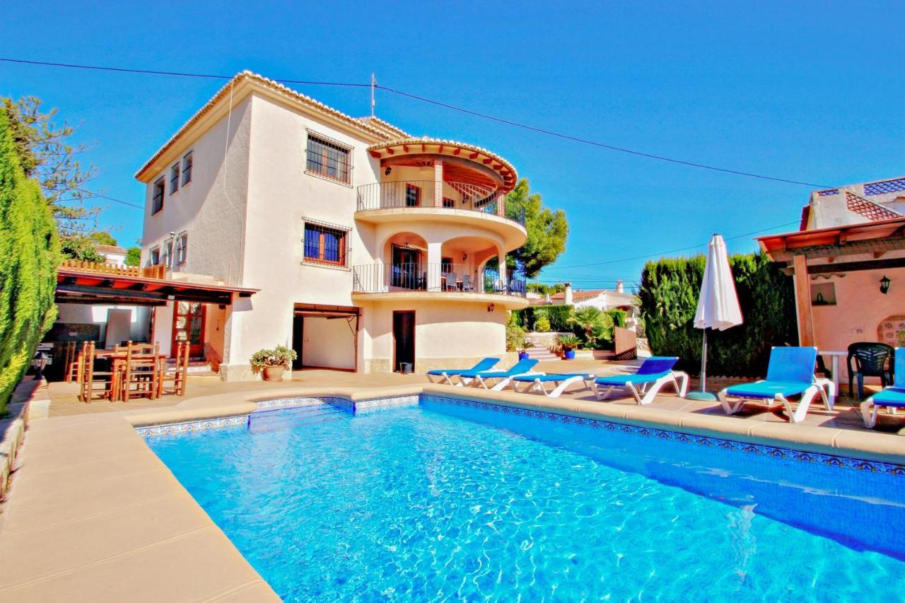 Villa Emilia - With Ocean View And Private Pool In Benissa