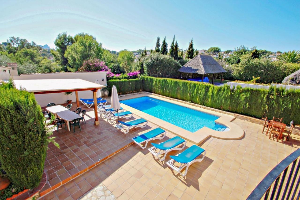 Emilia - With Ocean View And Private Pool In Villa Benissa