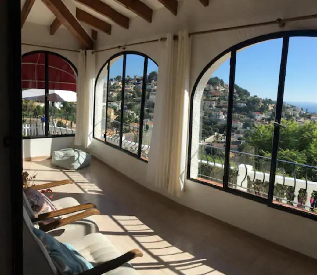 Villa Charming In Montemar With Private, Heated Pool And Sea Views Benissa