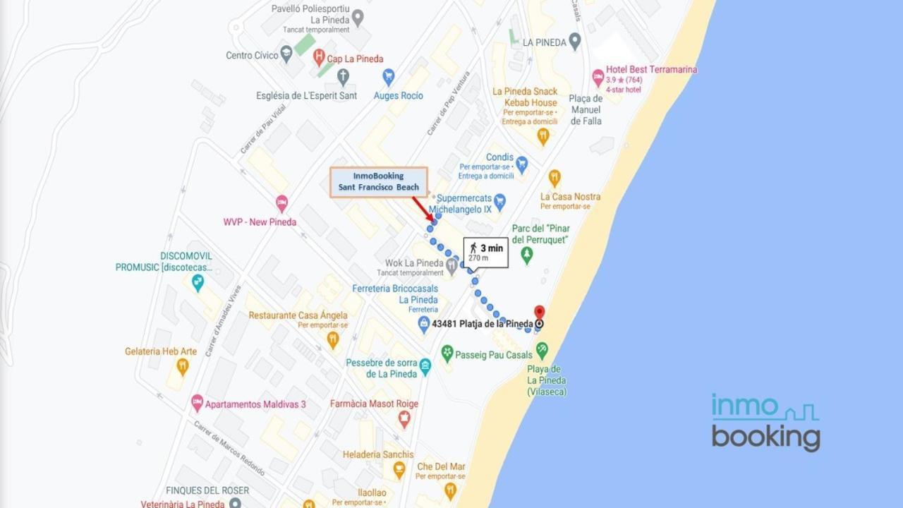 Sant Francisco Beach And Pool * La Pineda