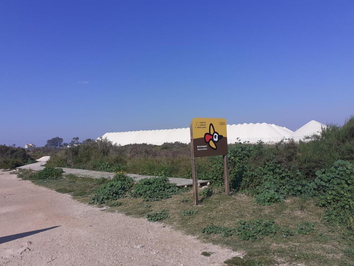 Santa Pola, En Playa Del Tamarit Con Piscina. *