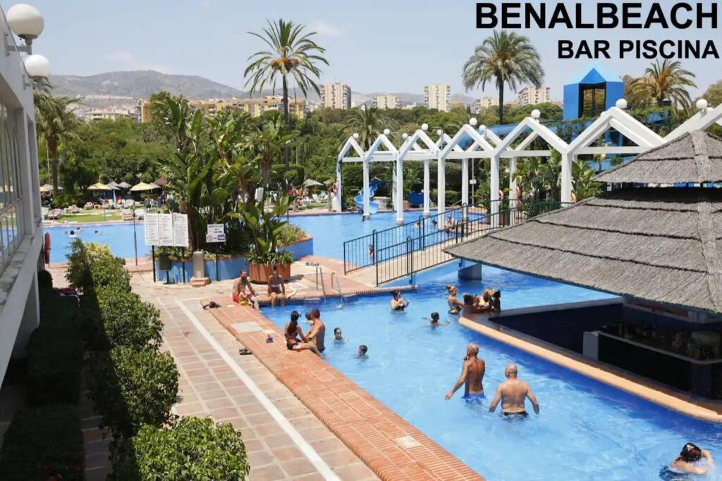 Estudio En Benalbeach, Vistas Mar, Primera Línea Playa
