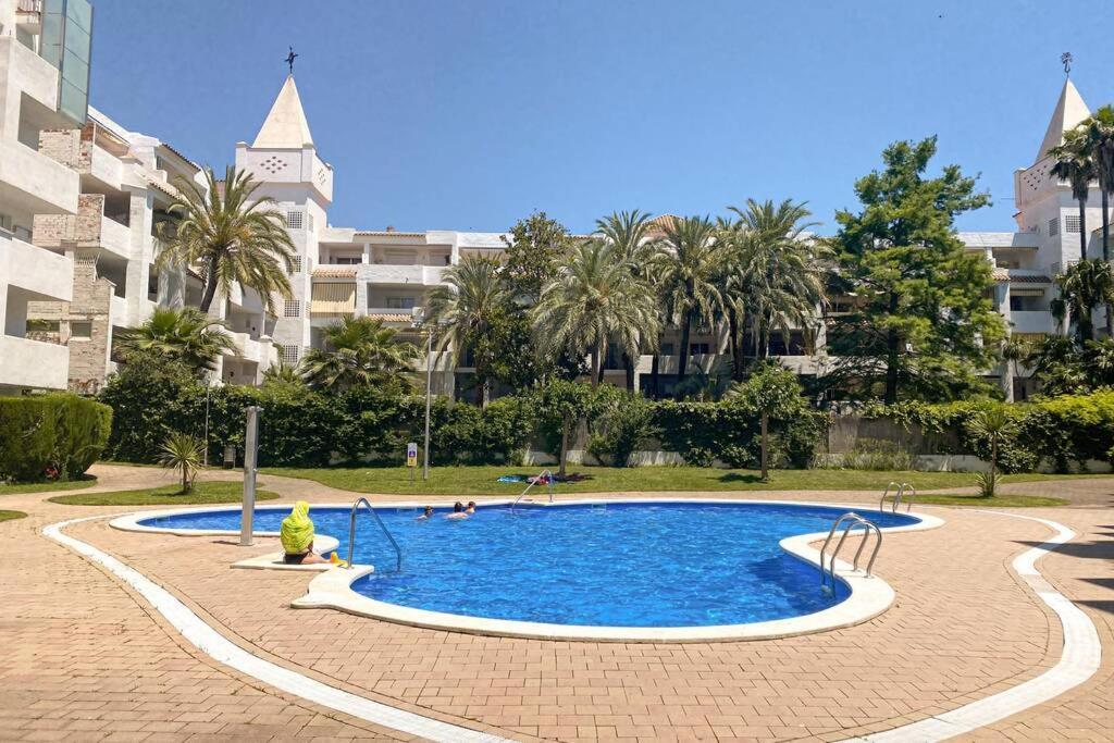 Apartamento Blue Marina - Terraza, Piscina Y Wifi Gratis