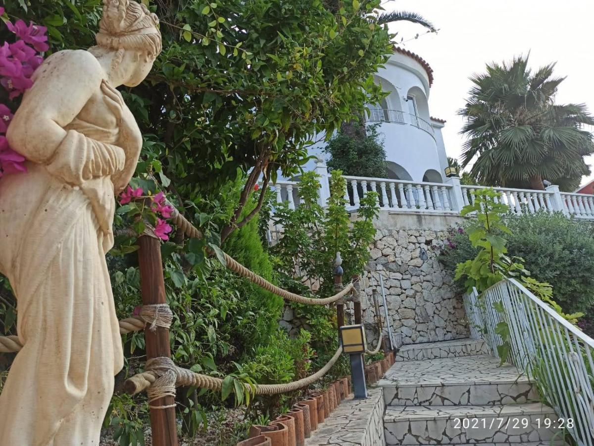 Villa Med Panoramautsikt Med Privat Pool I Calpe, Costa Blanca, Spanien Calpe