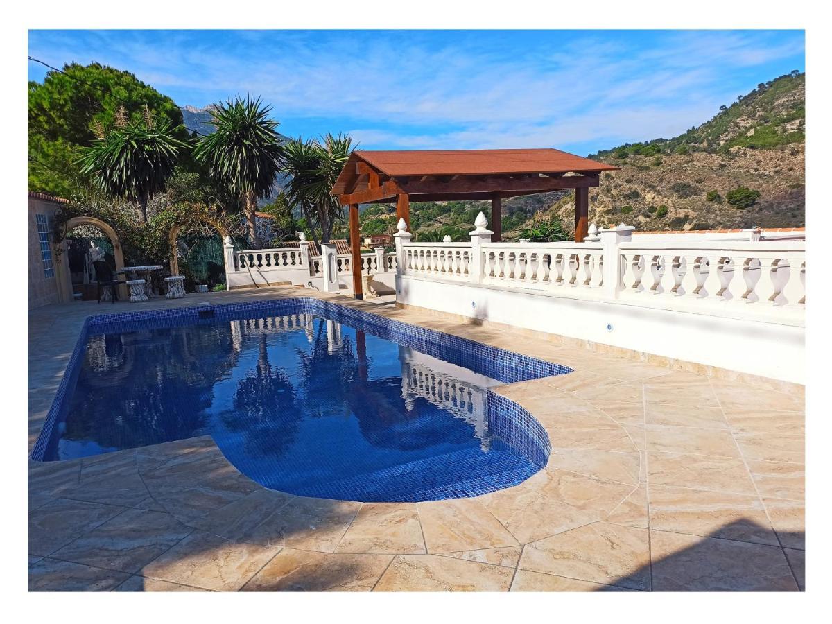 Med Panoramautsikt Med Privat Pool I Calpe, Costa Blanca, Spanien * Calpe