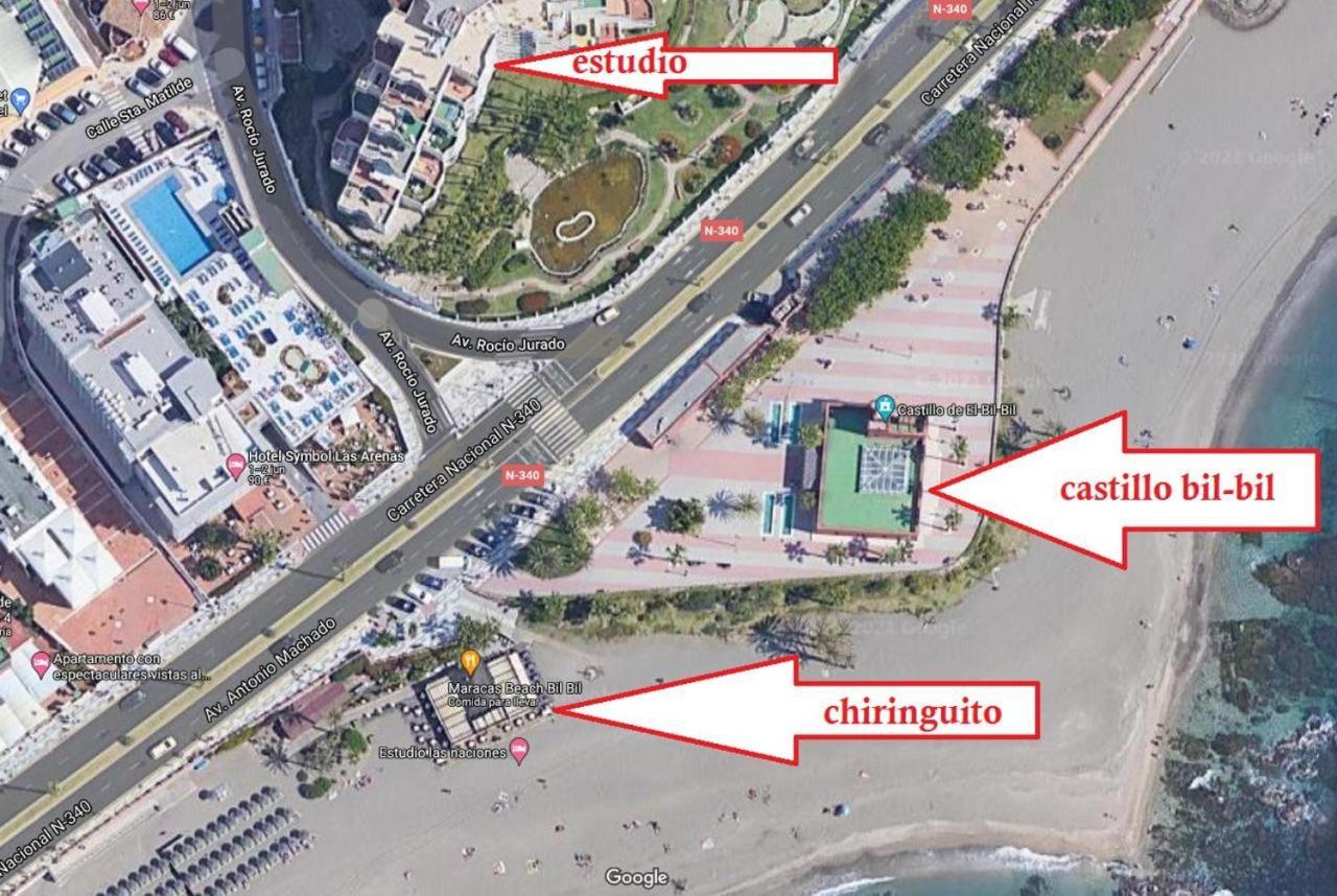 Estudio En Benalbeach, Vistas Mar, Primera Línea Playa Benalmádena