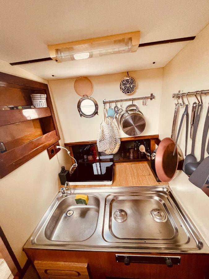 Stylish 80's Fishing Boat Botel