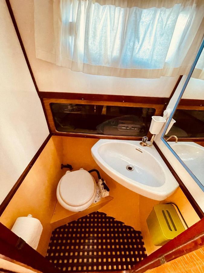 Stylish 80's Fishing Boat Botel